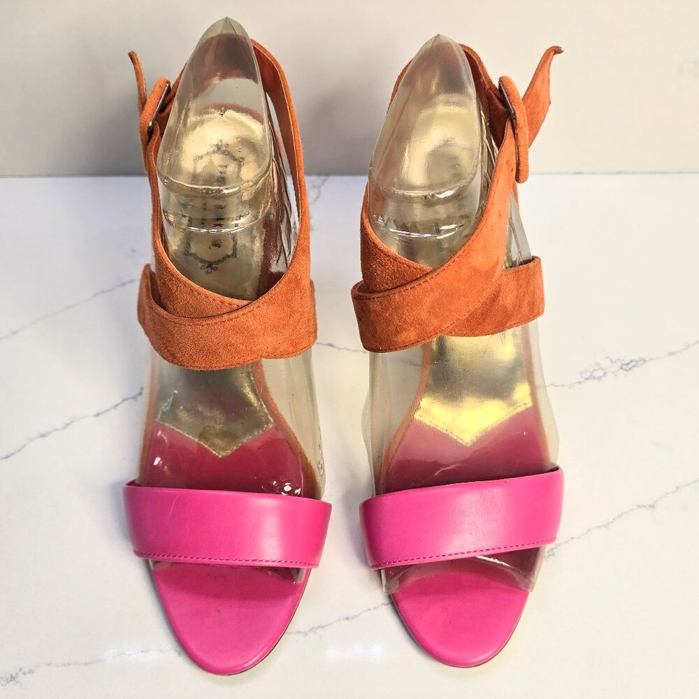 TED BAKER Jolea Colorblock Heels - Size 9 - Picture 2 of 10
